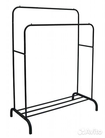 Напольная двойная вешалка в стиле лофт оригинал