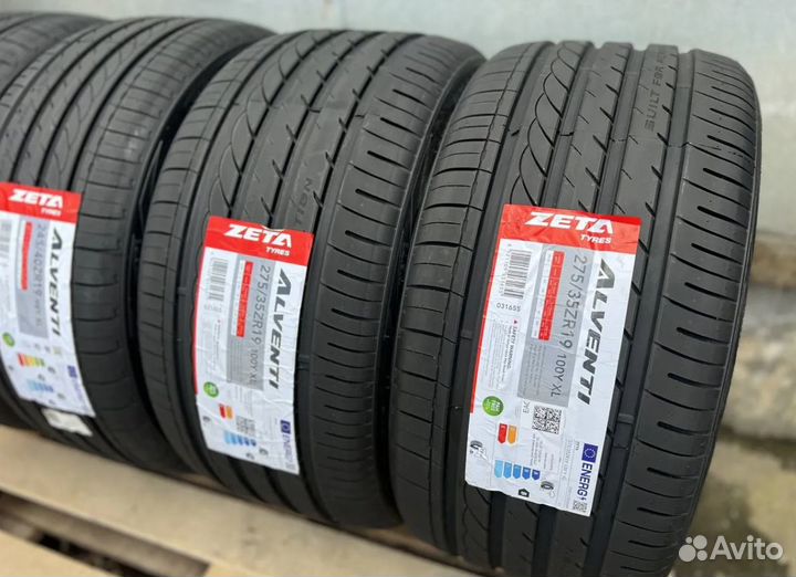 Zeta Alventi 245/40 R19 и 275/35 R19 107Y