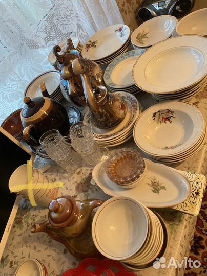 Посуда разная