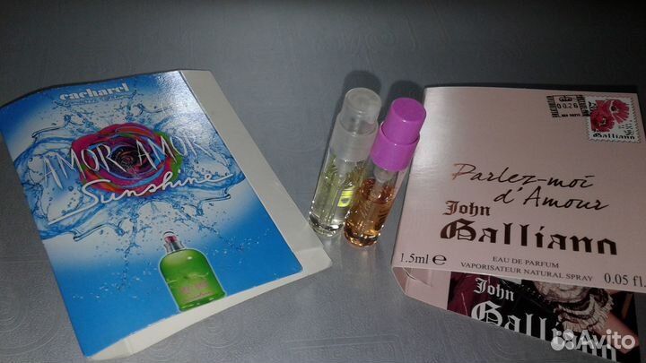 Пробники духи различных марок фирменные