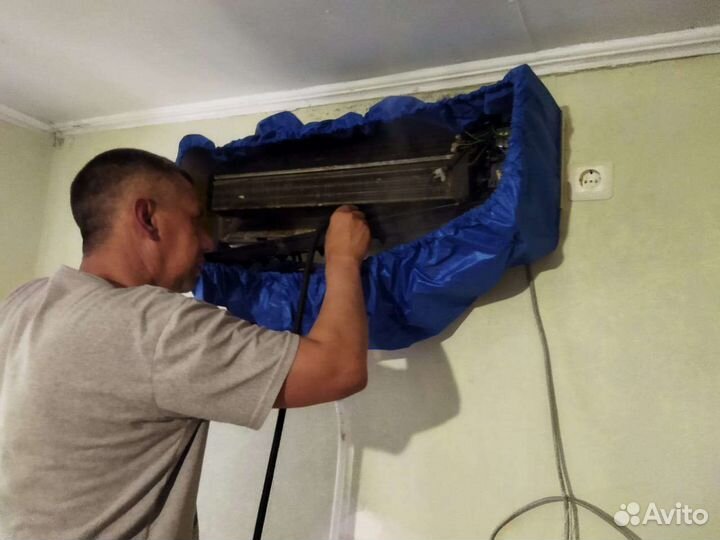Ремонт,чистка, обслуживание сплит - систем