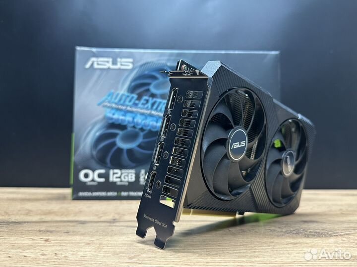 Видеокарта Asus RTX 3060 12GB Dual