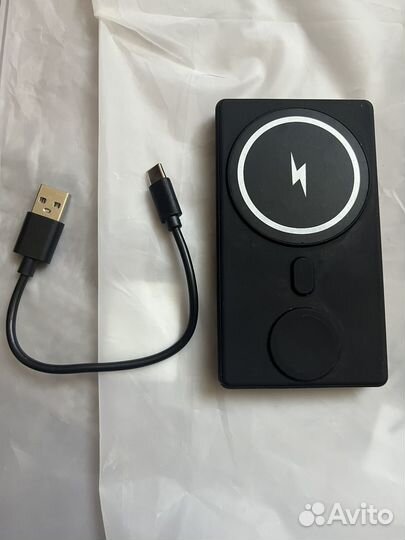 Power bank магнитный
