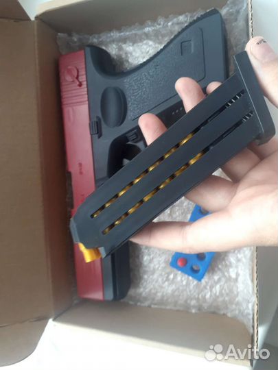 Детский пистолет глок 18