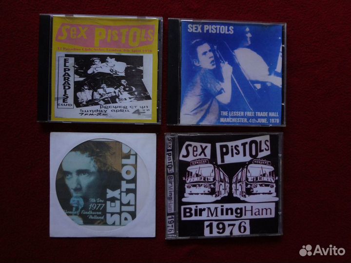Sex Pistols -5 концертов на cd