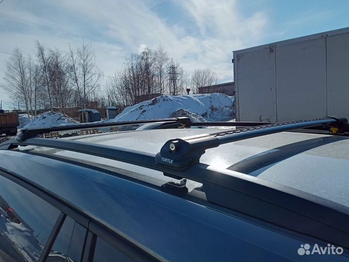 Багажник на крышу Volvo XC70 аэродинамический