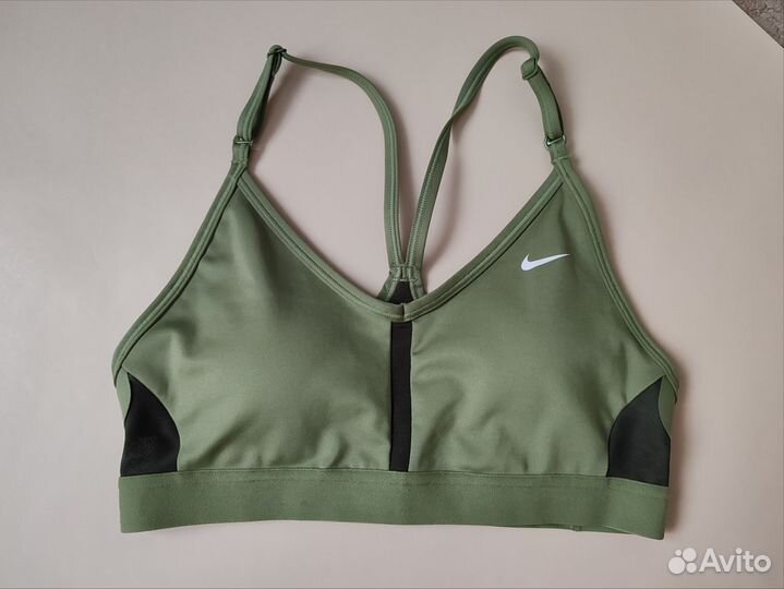 Nike топ бра dri fit