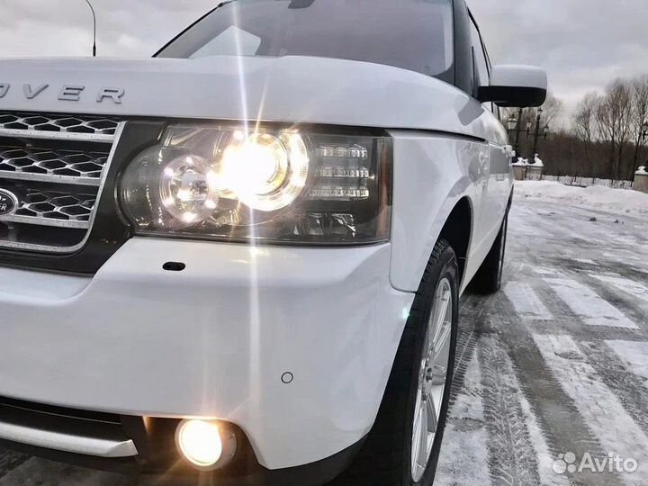 Улучшенные фары Range Rover Sport I - рест 09-13