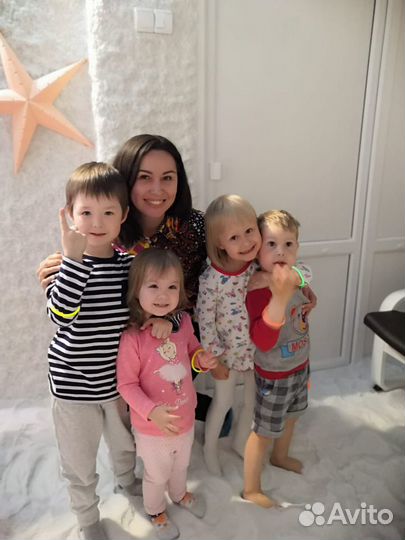 Развивающие занятия 1-7 лет, педагог-психолог