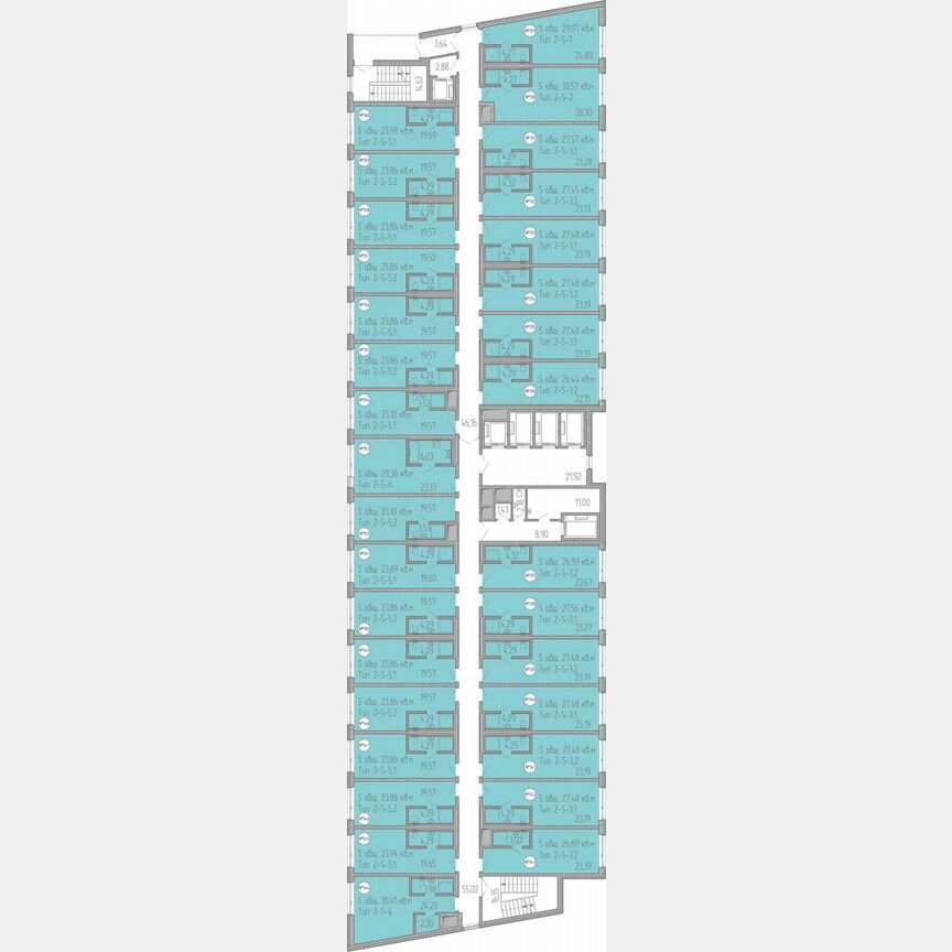 Апартаменты-студия, 32,2 м², 8/18 эт.