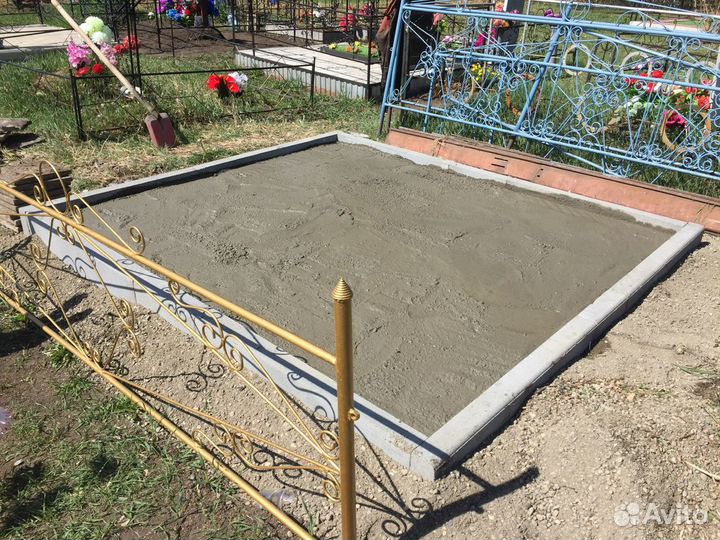 Благоустройство могил