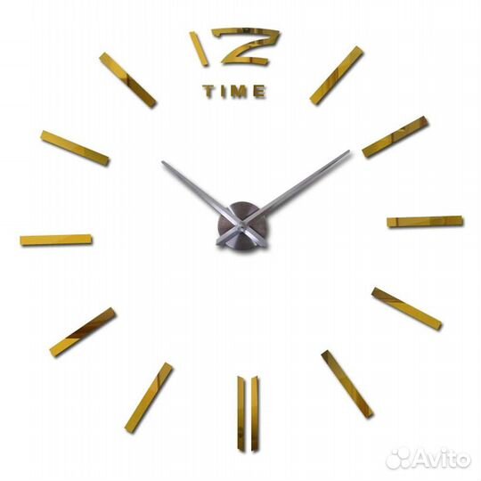 Часы настенные диаметром 0,7-1,5м