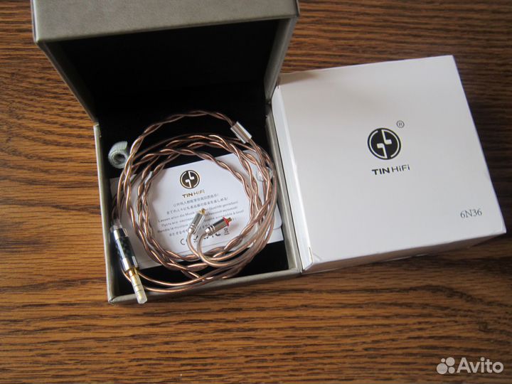 Кабель 3,5 на mmcx Tinhifi