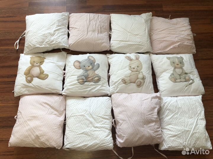 Бортики в кроватку