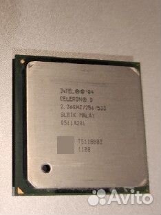 Процессор intel celeron d 256 533