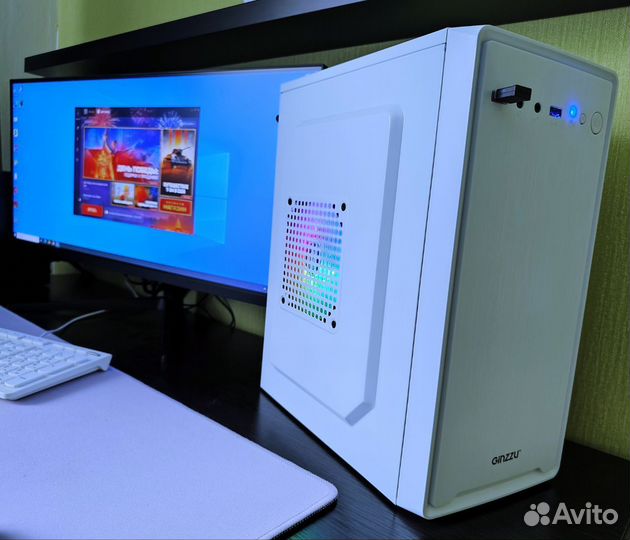 Игровой компьютер intel core i5 2500 rx 580
