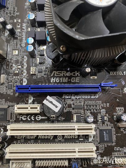 Asrock H61M-GE+i5-2500+16gb