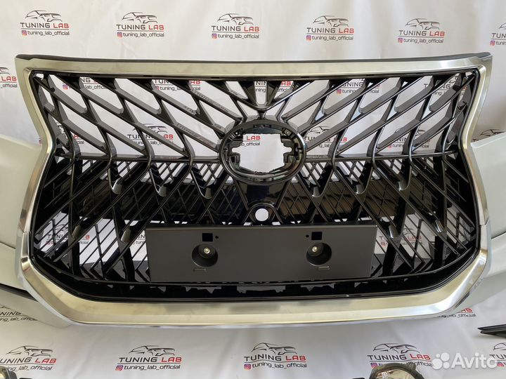 Lexus LX570 2008-2015 Бампер стиль 2016+ TRD H8QD2