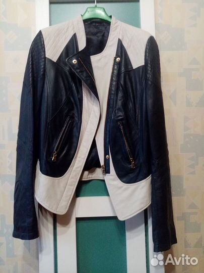 Куртка из натуральной кожи на девочку подростка