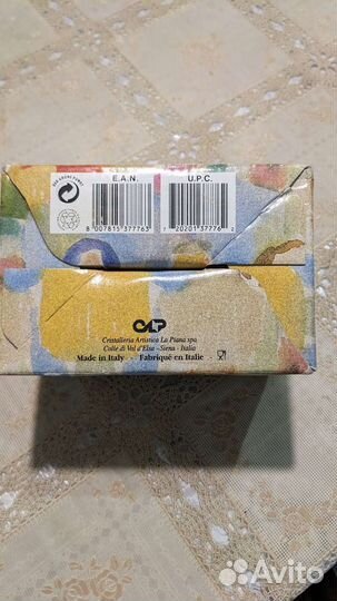 Хрустальные стопки Италия