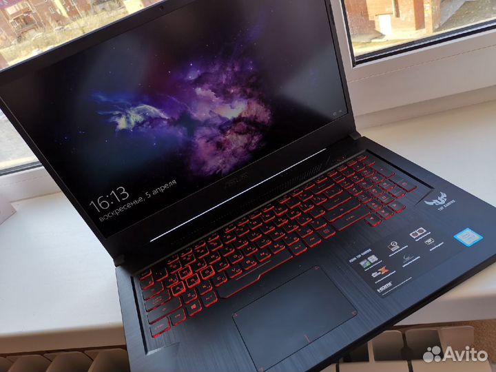 Игровой ноутбук Asus TUF fx765gd
