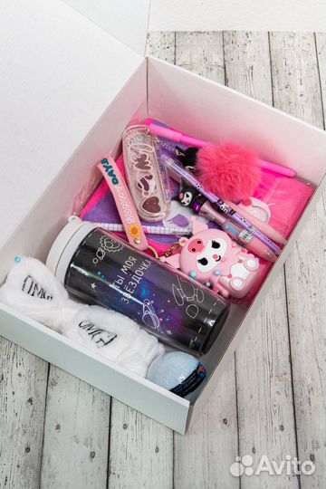 Подарочный бокс/коробка подарок для девочки