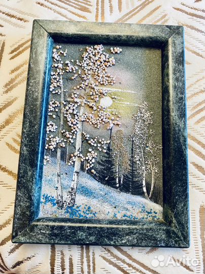 Картина из натурального камня