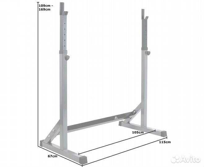 Стойка под штангу DFC dsst15