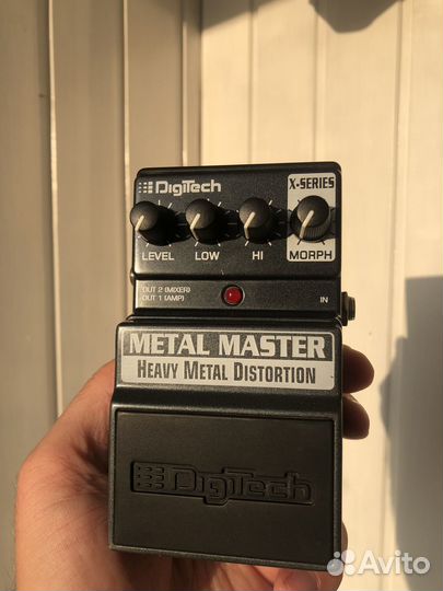 Гитарная педаль DigiTech Heavy metal distortion