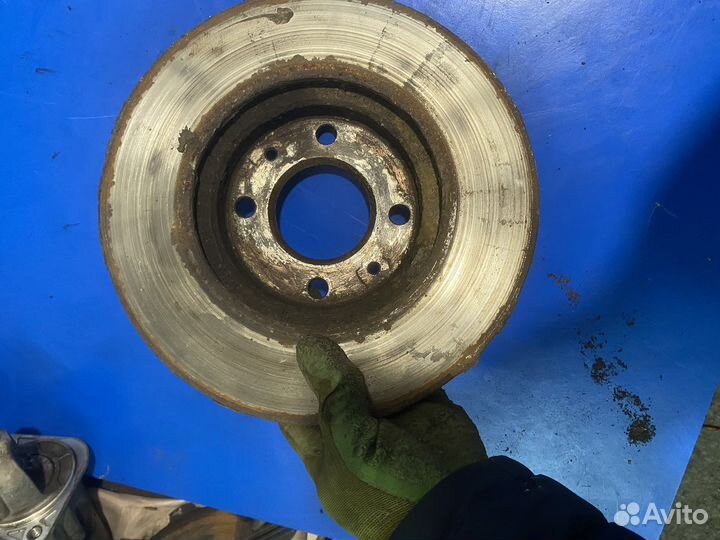 Диск передний тормозной 1шт hyundai solaris 1