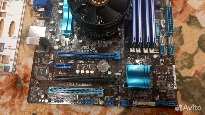 Игровая связка Core i7-3770 + asus P8Z77-M + 8GB