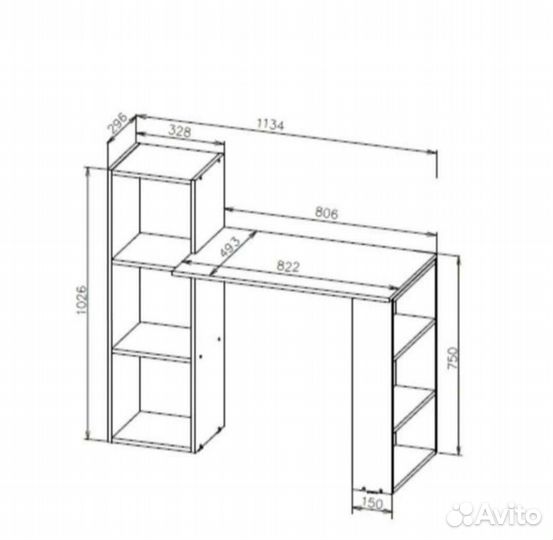 Компьютерный стол новый