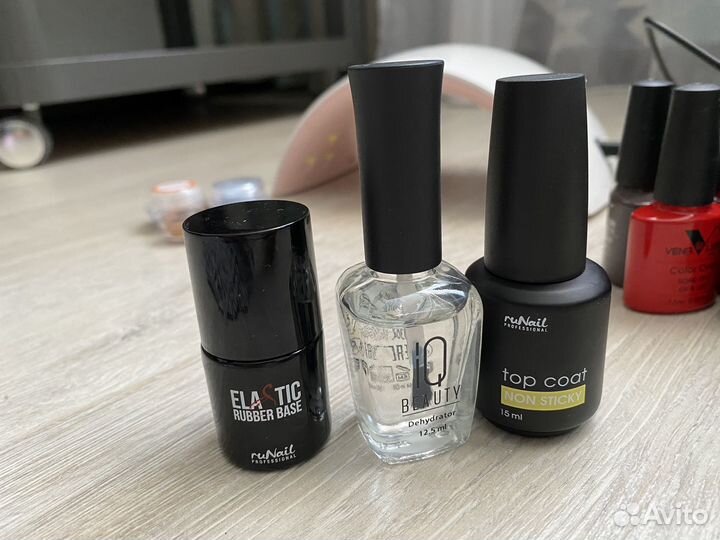 Лампа для ногтей, гель-лаки