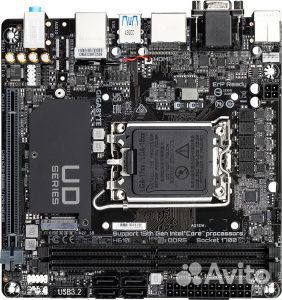 Материнская плата Gigabyte H610I