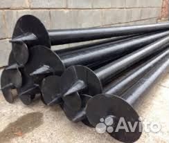 Винтовые сваи производство монтаж 57, 76, 89, 108