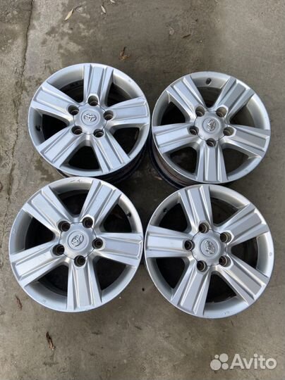 Продам оригинальные диски TLC200 R18, 5x150