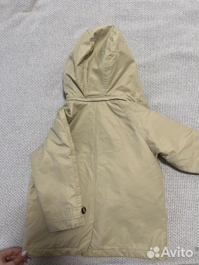 Детский плащ тренч zara 98