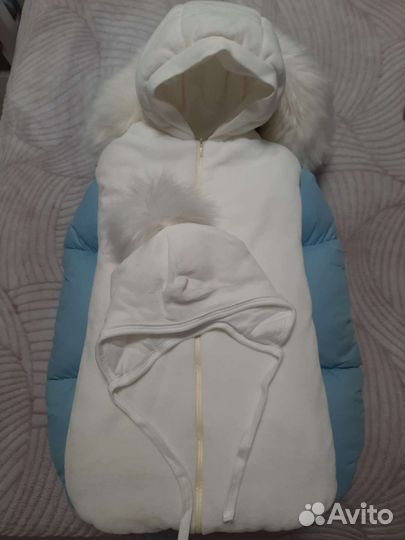 Конверт зимний в коляску, на выписку