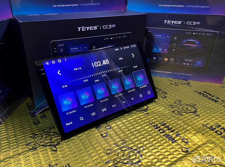 Магнитола на андройде Teyes CC3 2K 3/32