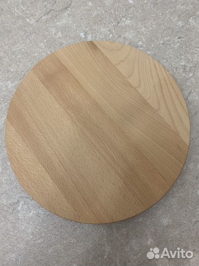 Подставка для торта, вращающаяся, массив бука