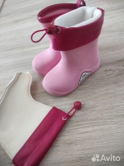 Детские резиновые сапоги