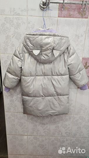 Пальто на девочку 104