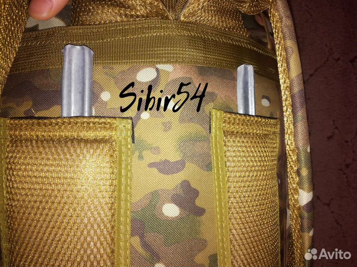 Рюкзак с каркасом 80-90л