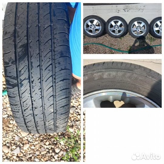 Продам резину с дисками Dunlop 205 x 55 x 16