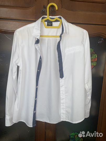 Рубашки белые на мальчика