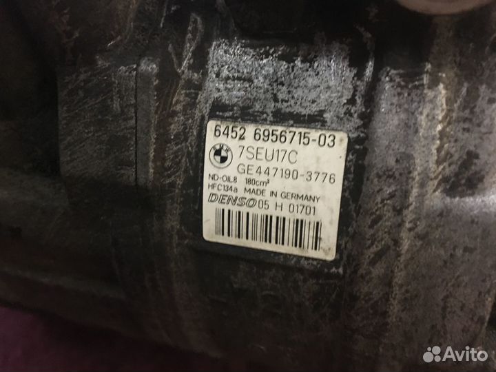 Компрессор кондиционера бмв N52