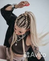 Косы, брейды, афролоконы