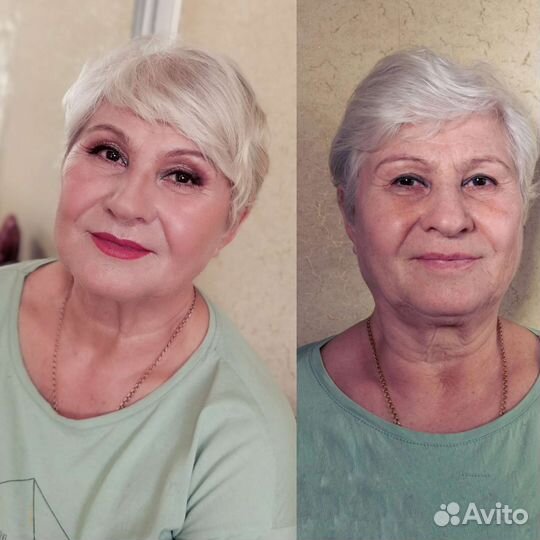 Макияж и прическа