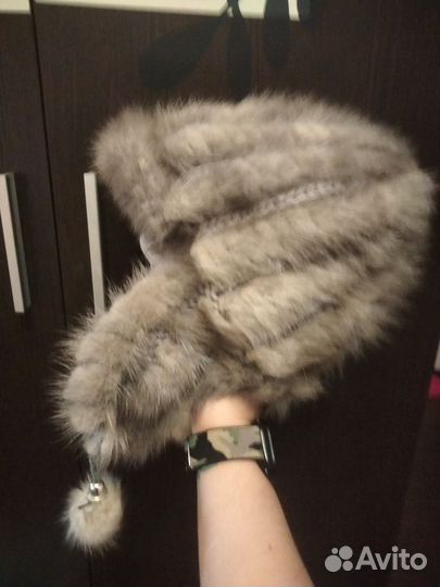 Шапка норковая новая
