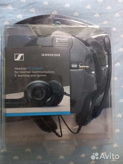 Наушники sennheiser pc 5 chat